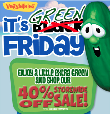 Veggie Tales Green Friday