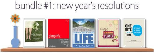 New Year's Resolution Ebook Bundle