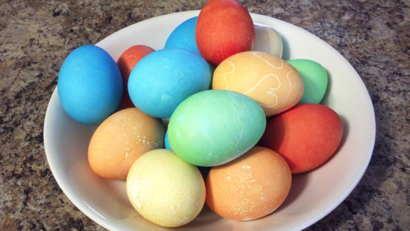 Easter Eggs with Kool-Aid