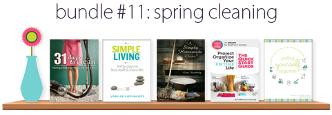Spring Cleaning Ebook Bundle