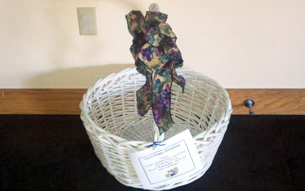 Food Pantry Donation Basket