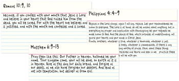 Scripture Memorization Method