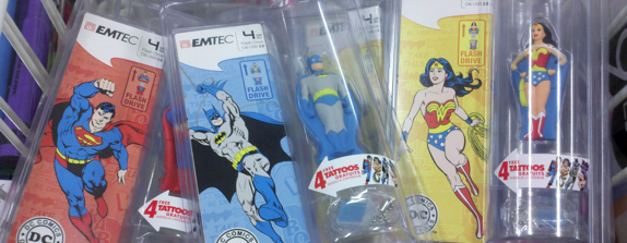 Super Hero Thumb Drives