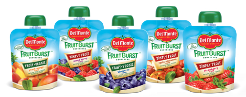 Del Monte Fruit Burst Squeezers