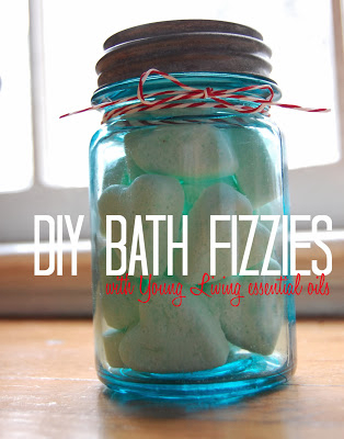 Bath Fizzies with Essential Oils