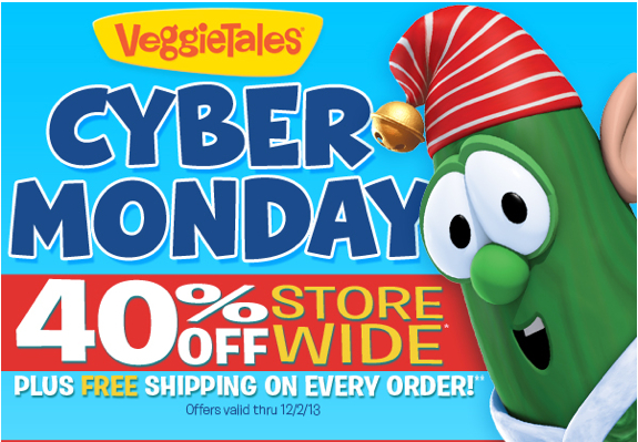 Veggie Tales Cyber Monday Sale