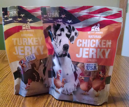 Betsy Farms Jerky for Dogs