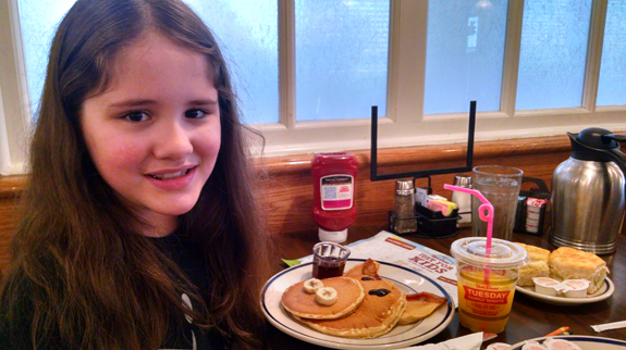 Breakfast for the First Day of Fourth Grade