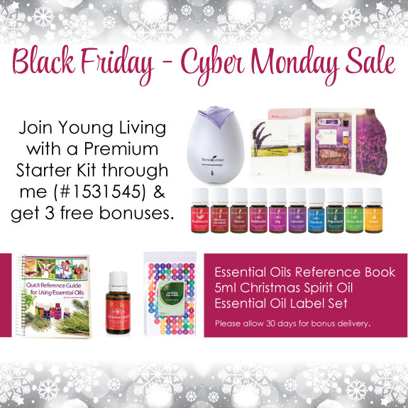 Black Friday Cyber Monday Young Living Deal