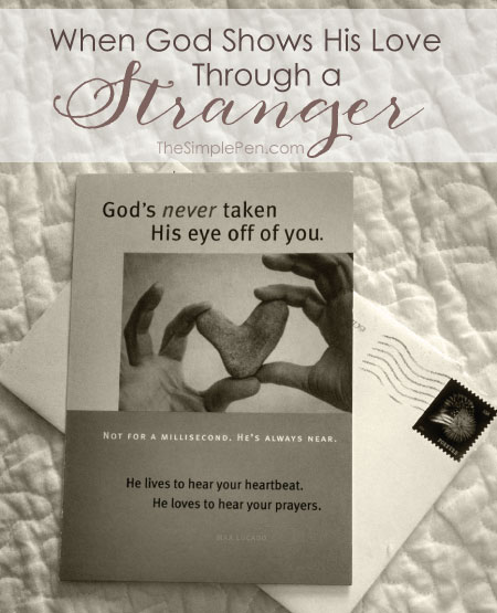 When God Shows His Love Through a Stranger || TheSimplePen.com