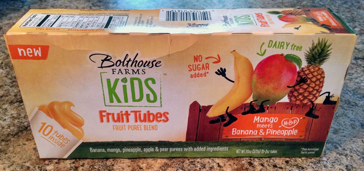 Bolthouse Farms Kids Fruit Tubes