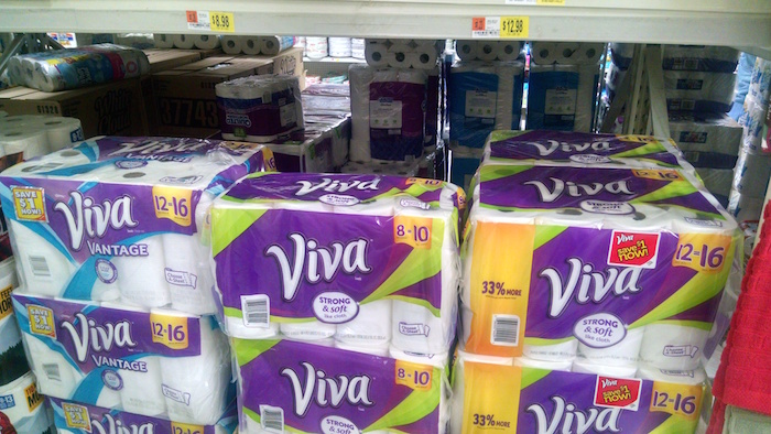 Viva Towels at Walmart