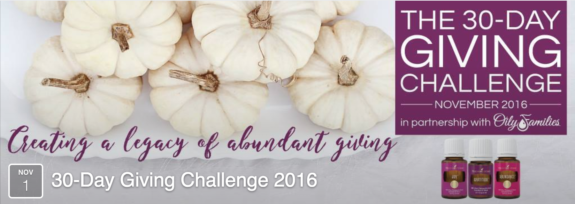 30-Day Giving Challenge Event