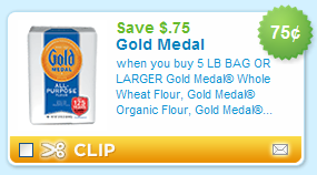 $.75 off Gold Medal Flour Coupon