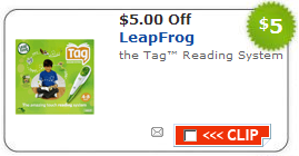 $5 Off LeapFrog Tag Reading System