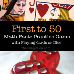 First to 50 Math Facts Game